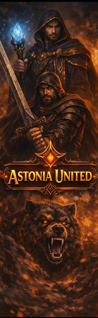 Astonia United right banner