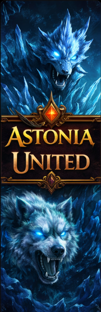 Astonia United Ice Demon Banner Left