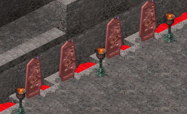 Astonia United dungeon hallway