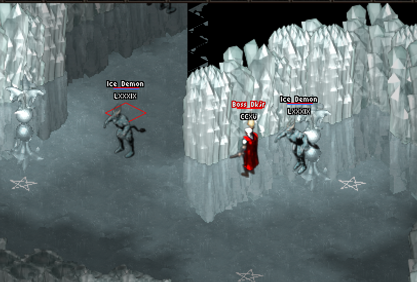 Astonia United ice demon area